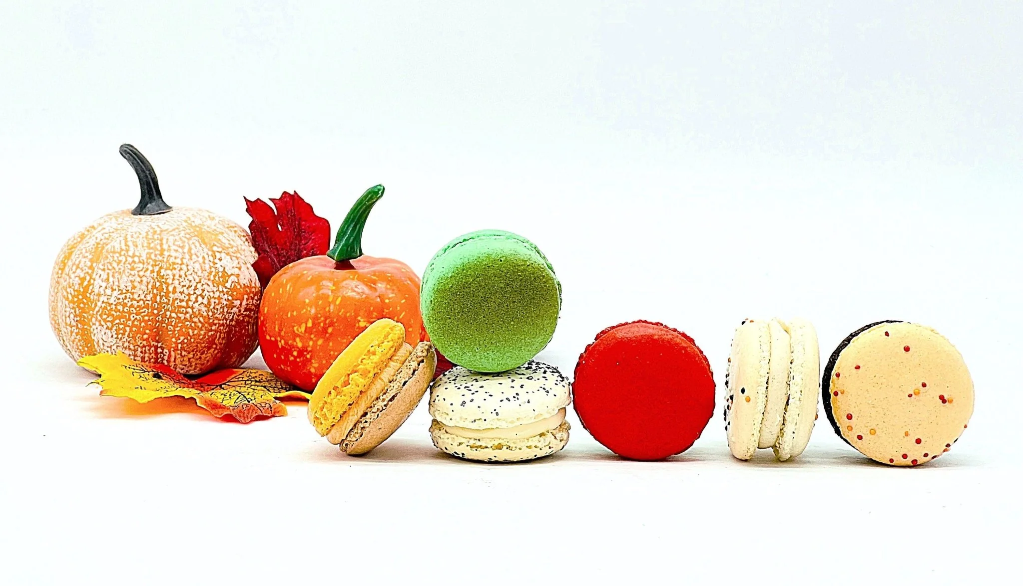 Assorted Macaron, The Autumn Set | Great for any party, celebration | Available in 12, 24 and 48 Pack - Image 4