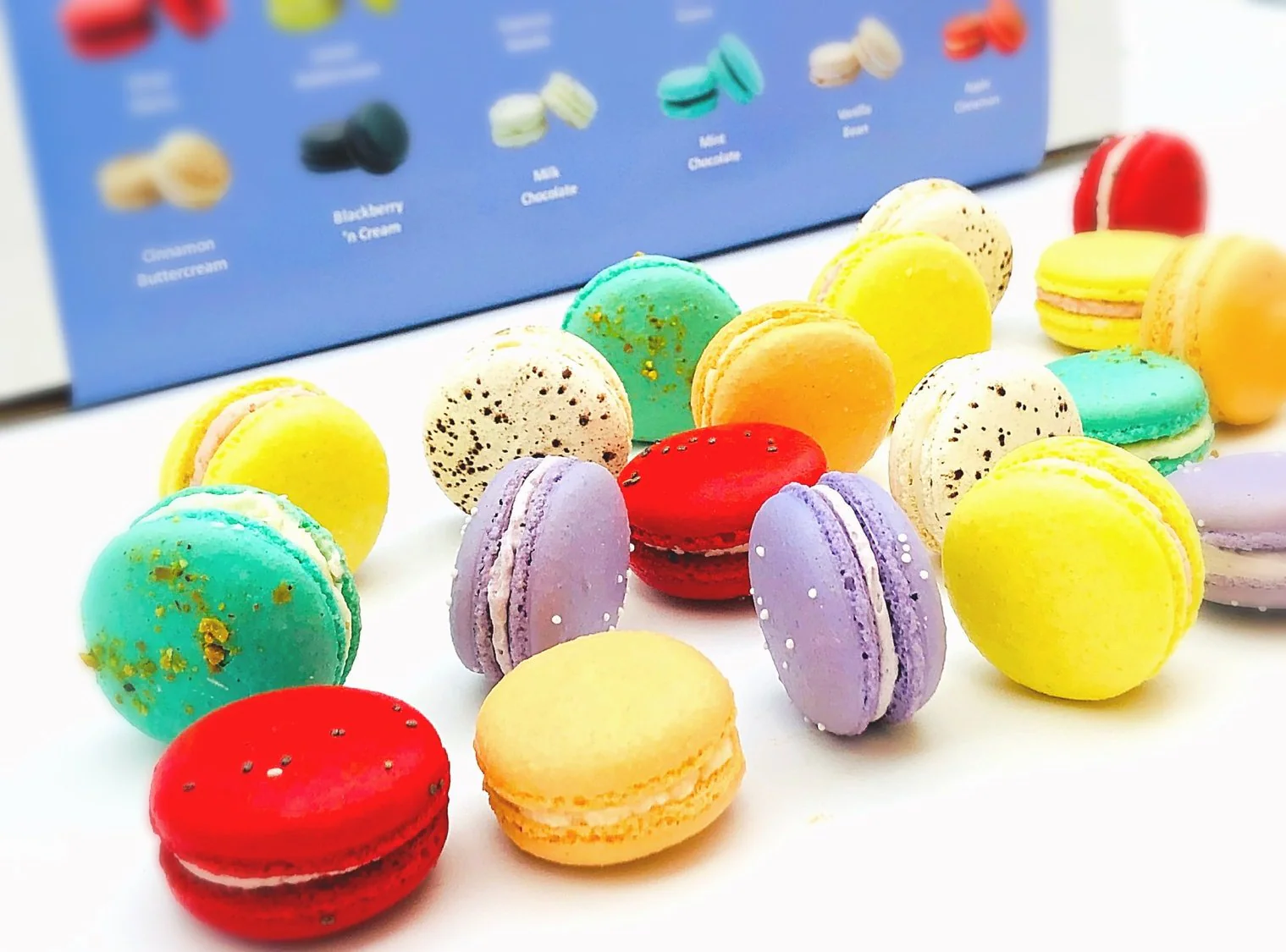 Choose Your Own  French Macarons Available in 48 & 96 Pack - Image 3