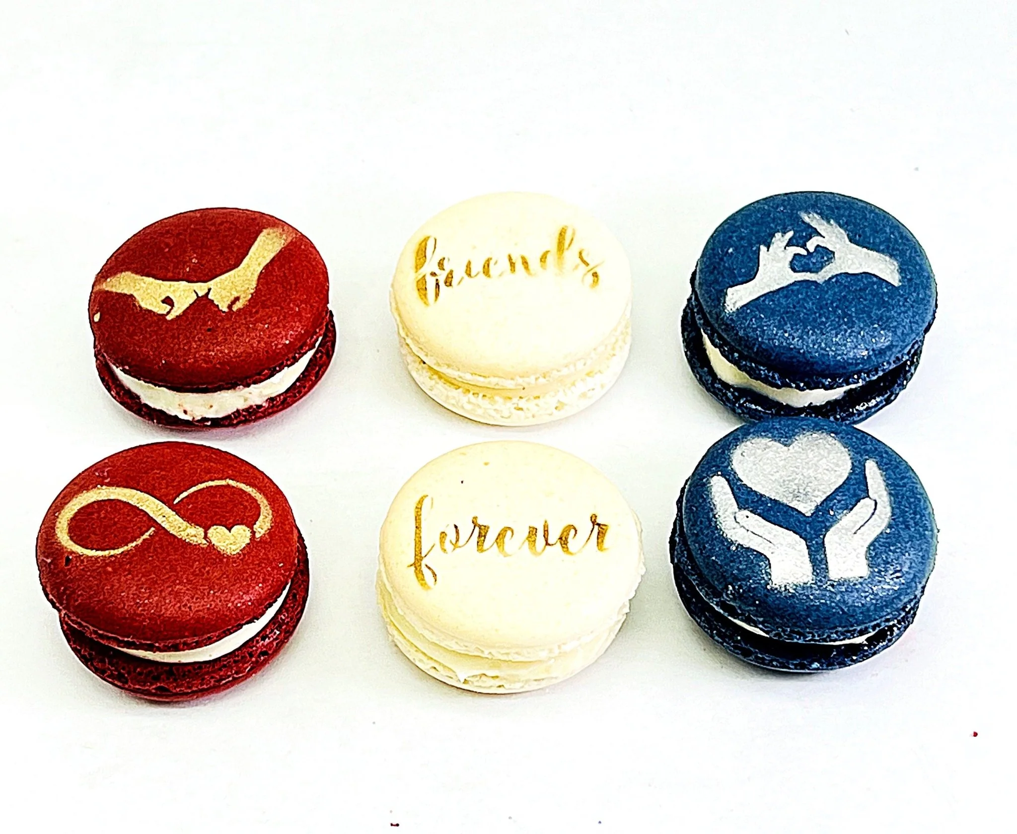 Friendship French Macarons (Assortment) | Available in 6 , 12 & 24 Pack - Image 3