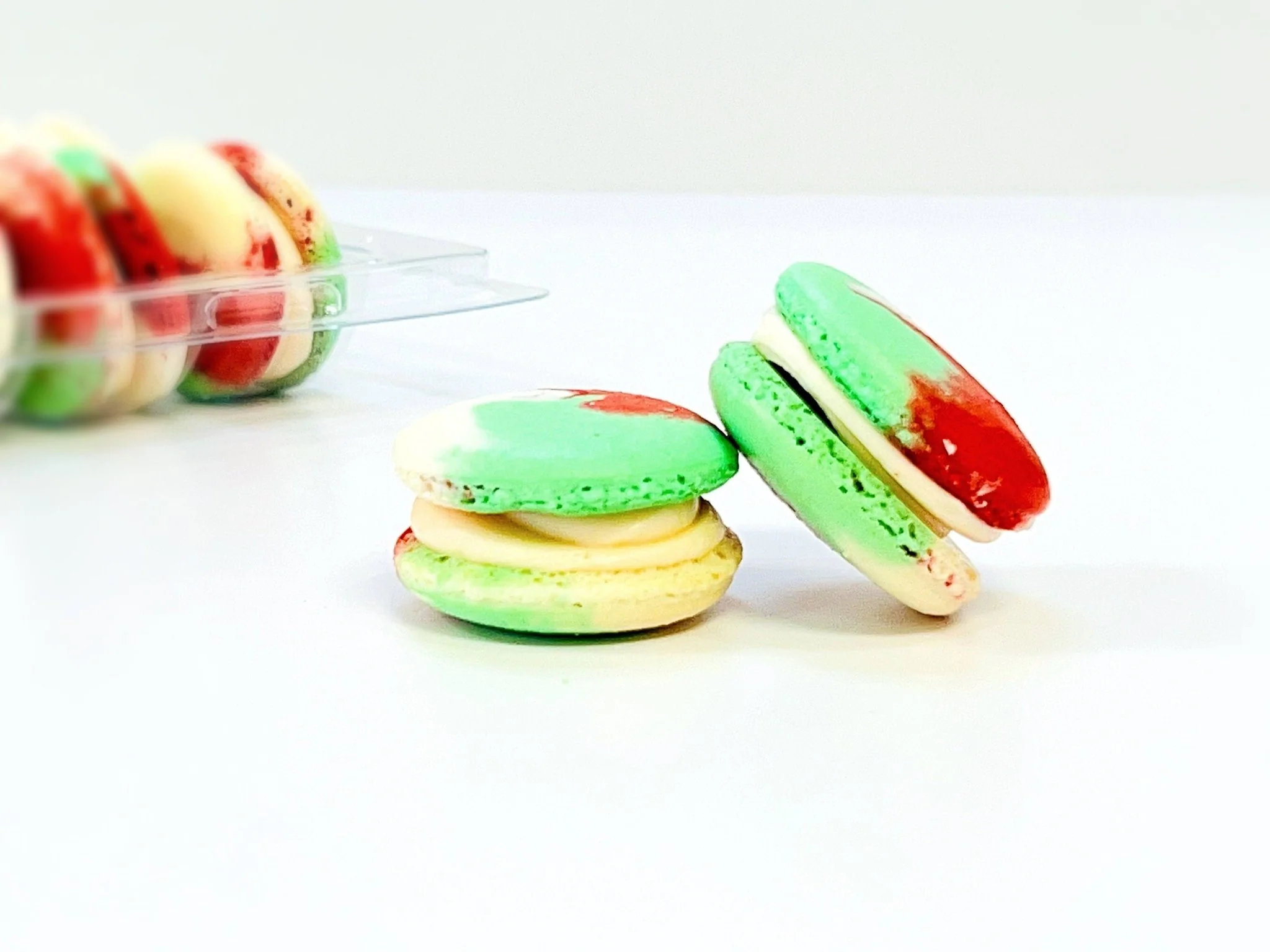 Pineberry French Macaron | Available in 6 , 12 & 24 Pack - Image 3